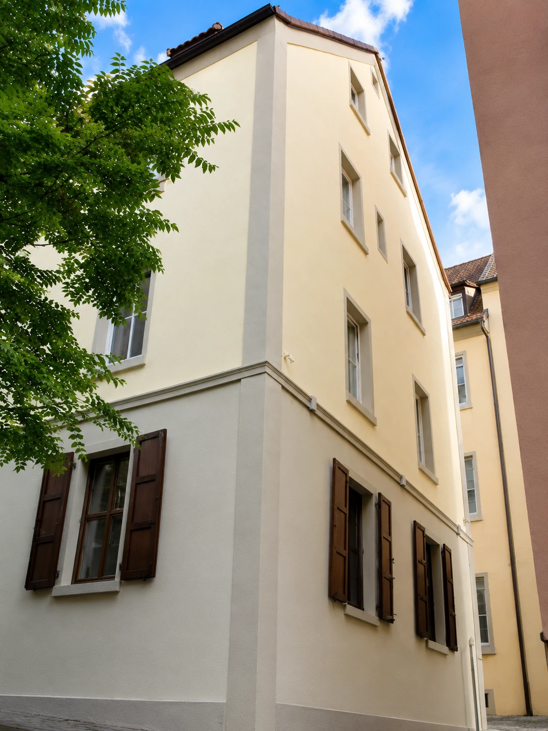 Verbindungshaus – Seitenansicht, Kettengasse 4 Würzburg